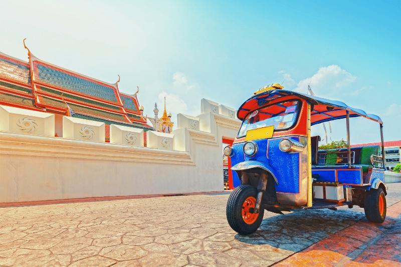 Tuk Tuk in Laos
